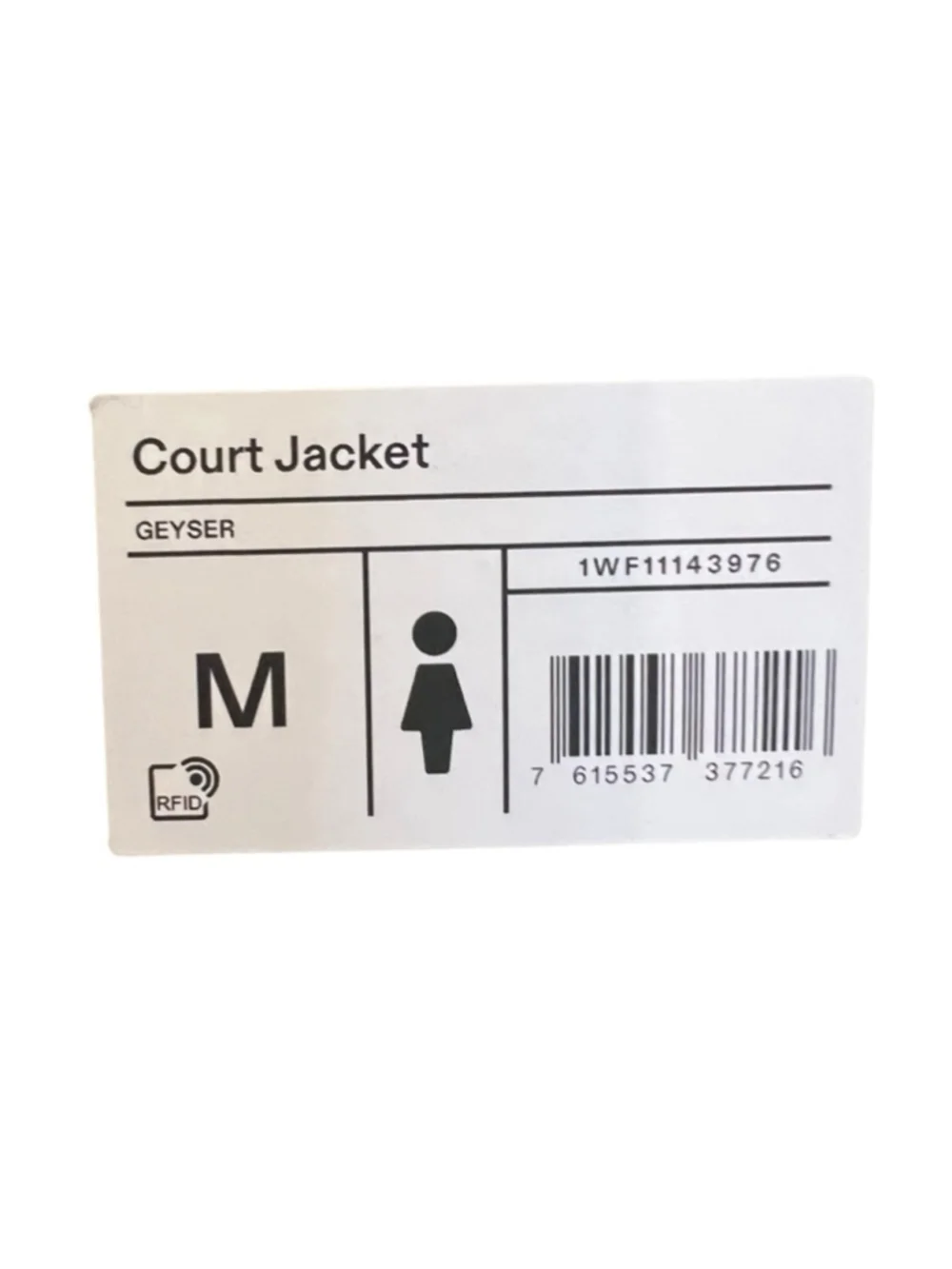 Women's On Court Jacket M Light Blue - Picture 3 of 3